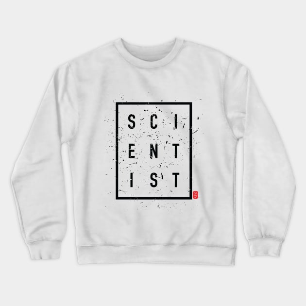 SCIENTIST Crewneck Sweatshirt by geep44